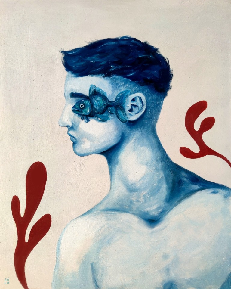 Bran Sólo - Illustration, oil painting