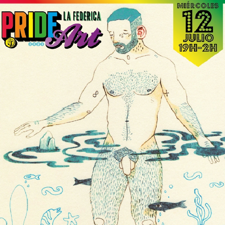 La Federica barcelona Bran Sólo PRIDE ART 2023